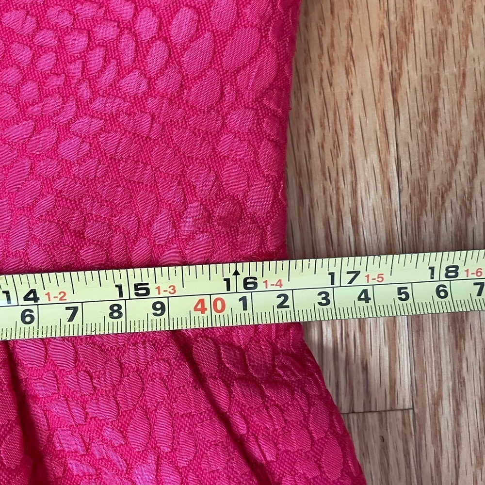NWT! Banana Republic Petite Pink Textured Dress - Picture 13 of 14